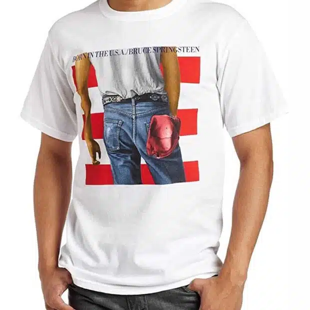FEA Bruce Springsteen Born in The USA Mens Tee
