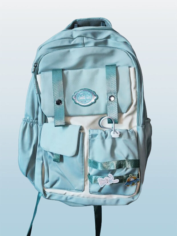 China Zundi Girl School Bag Green